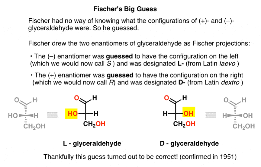 D and L Sugars — Master Organic Chemistry